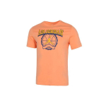 Air Jordan Eksplosiivne Logo Prindiga Korvpalli Spordi L&uuml;hikeste Varrukatega T-s&auml;rk Meeste Topid Oranž CV3420-894 XL brown