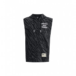 Under Armour Project Rock Series SS23 Fliis Prindiga T&auml;is-t&otilde;mblukuga Huppar Meeste Huppar Must 1377444-001 L
