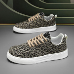 Meeste paksu tallaga riidest kingad, kulumiskindlad, vabaaja &otilde;mblustega, uus hiina stiil, rulluisud 44 must