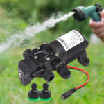 Iset&auml;itev pumba membraan, 12 V 60 W paadi veesurve, t&auml;ielikult suletud, 6,5 tolli pikk