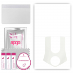 apgo MATTE Protective Skin Sticker for the back compatible with Oukitel K10, Wrap Film, Hydrogel Film, Flexible, Soft TPU with positioning layer easy