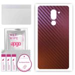 apgo skin sticker film foil vinyl for the BACK compatible with Honor 6X, scratch-resistant, easy to install - Carbon Chameleon CAKA5