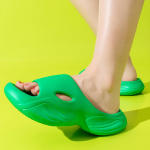 Naiste platvormsussid sise- ja v&auml;listingimustes, &uuml;hev&auml;rvilised, kerged mugavad, &otilde;&otilde;nsad, libisemisvastased suvised lium&auml;ed 37 valge