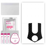 apgo Protective Skin Sticker for the back compatible with Oukitel K10, Wrap Film, Foil, Vinyl - Pattern Carbon Black