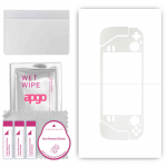 apgo Protective Skin Sticker for the back compatible with Steam Deck, Wrap Film, Foil, Vinyl - Pattern Matte Transparent
