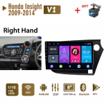 2 Din Androidi autoraadio multimeediumivideopleier Honda Insight 2009&ndash;2014 navigatsiooni-GPS-i WIFI peakomplektiga 1+16 GB