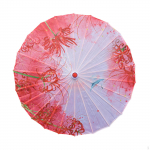 Chinese Umbrella 32 inch Imitation Oiled Paper for Costume Performance Style D