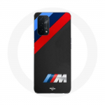 Coque pour Oppo A54 5G BMW M Logo carbone
