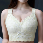 Naiste t&auml;iskattega pitsist Push Up juhtmevaba rinnahoidja, suure suurusega longusvastane aluspesu Naiste pesu 34 36 38 40 42 44 48 50 CDE 36/80D beež