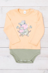 Bodysuit (infant girls) Any season 5043-015-33-5 HC 74 aprikoosi