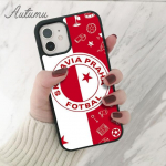 Slavia Praha T&scaron;ehhi lipuga telefoni&uuml;mbris iPhone 11 12 13 14 Pro Max mini XR XS SE 2020 7 8 Plus Samsung Galaxy S21 S22 kesta jaoks iPhone 11