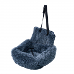 Pl&uuml;&uuml;sist Autopesa Reisiautopuur Eemaldatav ja Pestav Lemmiklooma Autopesa Kaasaskantav Autotool Tumehall Eriti suur Mahutab Kaks Lemmiklooma L