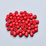 Punane t&uuml;rkiissinine 4-14mm 20-60tk looduskivist isetehtud helmestega materjalist helmed lahtised helmed kaelakee k&auml;ev&otilde;ru ehete valmistamise aksessuaarid 4mm 60pcs