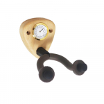 Kitarrikonks sihverplaadi t&uuml;&uuml;pi h&uuml;gromeetriga Puidust kitarrialus, seinale perforeeritud seinale kinnitatav kukkumisvastane Beech Wood