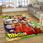 Anime 3D D-Dragon-Ball Jaapani multifilmi vaibavaip elutoa magamistoa sisekujunduseks, libisemiskindel p&otilde;randamatt diivani uksemati jaoks 40cm x 60cm
