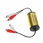 2 &times; Rca meeste 2 &times; Rca naissoost automaatse heli m&uuml;rafiltri summuti maandusahela Lsolaator auto ja kodu stereo jaoks