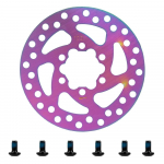 120 mm piduriketas NIU KQi3/KQi3 MAX/PRO KQi3 elektrilise rolleri jaoks, 6 auguga piduriketta kulumiskindel koos kruvitarvikutega