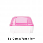 Hamster Vannituba Hamstri vann V&auml;ikesed tarvikud Vannitamine V&auml;ike lemmikloom t&scaron;int&scaron;iljad Merisea tualett