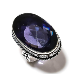 Amethyst Gemstone Handmade 925 Sterling Silver Gift Jewelry Ring Size 6.5 b3q27