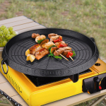 Korea BBQ-grillpann &otilde;ues k&uuml;psetamiseks Round
