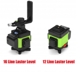 ZEAST 4D Lasertasandur Isetasanduv 16 Joont 360 Horisontaalne Ja Vertikaalne Rist &Uuml;liv&otilde;imas Roheline Laserkiirjoon LED-ekraan PLH neizhi 16 lines-Blue