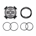 Jalgrattaarvuti hoidik plastikust MTB maastikuratta stopperi kinnitusklamber maanteeratta spidomeetri alus Garmin Edge Series jaoks must