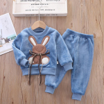 S&uuml;gistalv poisile t&uuml;drukule riided pidžaamakomplekt paks flanell v&auml;ikelapse laps soe multikas j&auml;nes magamisriided lastele kodu&uuml;likond 130cm