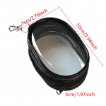 Ehete organiseerija l&auml;bipaistev hoiukarbikott Mystery Box plastkarp Armas nukukoti korraldus v&otilde;tmehoidja tolmukindla &uuml;mbrisega must