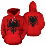 Albaania lipp Kaart Graafilised dressipluusid Uued pusad ja dressid Mood Spordi pulloverid Eagle 3D prinditud pusad Meeste Topid S