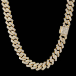 12mm Teemant Tsirkoon Miami Piik Kuuba L&uuml;lidega Kett Meestele Kaelakee Choker J&auml;&auml;ga Kaetud Hip Hop Ehted 18 inch(45.72cm)