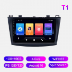 Android Auto raadio Mazda 3 2010-2013 jaoks Multimeediapleier Peaseade Stereo GPS-navigatsioon BT WIFI 1+16GB 1+16GB