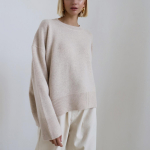 Korea s&uuml;gisene talvekampsun Naiste O-kaelusega kootud džemprid pikkade varrukatega avarad topid Naiste pullover, soojad naiste kampsunid L beež