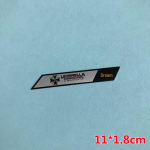 Captain America Biohazard metallist m&auml;rgis mootorratta ja auto k&uuml;tusepaagi korgile, kere kriimustus alumiiniumist silt