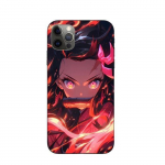 Coque Maniacase pour iPhone 15 Pro Demon Slayer Nezuko Kamado Manga anime