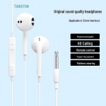 &Uuml;hilduvad 3,5 mm &uuml;mara peaga k&otilde;rvaklapid juhtmega mobiiltelefonidele E15-3.5mm earphones
