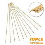 10 tk 1,6*250mm messingist varraste juhtmed paranduskeevitus jootmine jootmine 10pcs