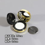 1 tk Air Cushion Foundation DIY Box Mini Cute Empty Puff Box kaasaskantav peegel Bb Cream kosmeetikatoodete meigikohvri jaoks k&auml;snaga