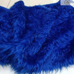 Kunstlik Pehme Palusriie Pikk Kunstkarusnahkriie R&otilde;ivaste &Otilde;mblemiseks Ehtede Taustariie Cosplay Riie Nukk M&auml;nguasi DIY K&auml;sit&ouml;&ouml; 50x160cm