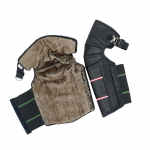 Mootorratta tuulekindel s&auml;&auml;re p&otilde;lvekaitsmed PU-nahast helkurribad lumelauas&otilde;iduks, kalastamiseks ja telkimiseks Tugevad