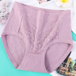 Naiste aluspesu Keskealistele ja eakatele Alusp&uuml;ksid &Otilde;hukesed k&otilde;rge v&ouml;&ouml;kohaga naiste alusp&uuml;ksid Plus Size pesu Ema aluspesu Oversized XL hall v&auml;rv