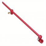 300 mm puidut&ouml;&ouml;tlemise joonistamism&otilde;&otilde;diku keskpunkti leidja joonlaud, joonlaud, ring puidut&ouml;&ouml;tlemise t&ouml;&ouml;pinkidele Bo Y7C0 Red-one size