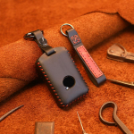 sobib Volvo Xc60 S90 Xc90 Xc40 kaugjuhtimispuldi v&otilde;tmehoidja &uuml;mbrisele Uus nahast auto v&otilde;tme&uuml;mbrise kate v&otilde;tmehoidja hoidik must