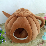 Poolsuletud kassipuur Suur ja v&auml;ike potipuur Soe ja hingav talvine koerapuur Shiba Inu lemmikloom Uus kassimaja S 45 * 35 cm