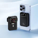 &Uuml;hilduv kellade, Bluetooth-peakomplektide, telefonide, juhtmevabade laadijate ja 22,5 W kiirlaadimisega akupankadega. 50,000 mAh