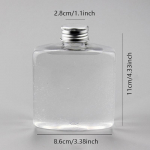 250 ml t&uuml;hjad plastmahlapudelid, korgid, lekkekindlad korduvkasutatavad veepudelid