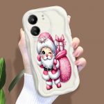 Armas koomiksimustriga kreemja tekstuuriga korpus, lainelise servaga pehme silikoonkaanega telefoni&uuml;mbris Xiaomi Redmi jaoks Xiaomi Poco X3 NFC puhas