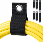 5 tk pikendusjuhtme hoidiku korraldaja, hoiurihmad aiavooliku hoidmiseks ja garaaži seinas hoidmiseks 10pcs