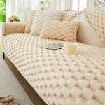 Uus Valge &Auml;&auml;rega Pl&uuml;&uuml;sist Diivanipadi K&auml;rgsoojus Paks Diivanir&auml;tik Libisemisvastane Kassikraapimismatt Diivanikatted Diivan Talv Universaalne 70x70