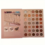 105 Color Eye Shadow Palette with Cute Lady Design in Book Shape, Shimmer and Matte Earth Tones Makeup 1pcs