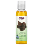 NOW Foods, Solutions, sertifitseeritud orgaaniline jojoba&otilde;li, 4 fl untsi (118 ml) white